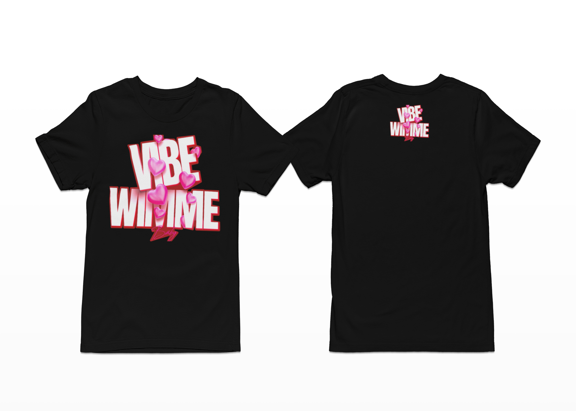 Heart Filled Vibe Wimme T-Shirt